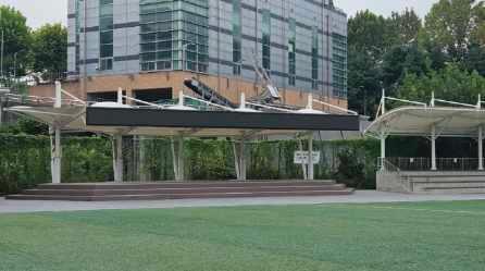 양천구시설관리공단 해누리체육공원, 야외무대 LED 전광판 설치 완료!.jpg