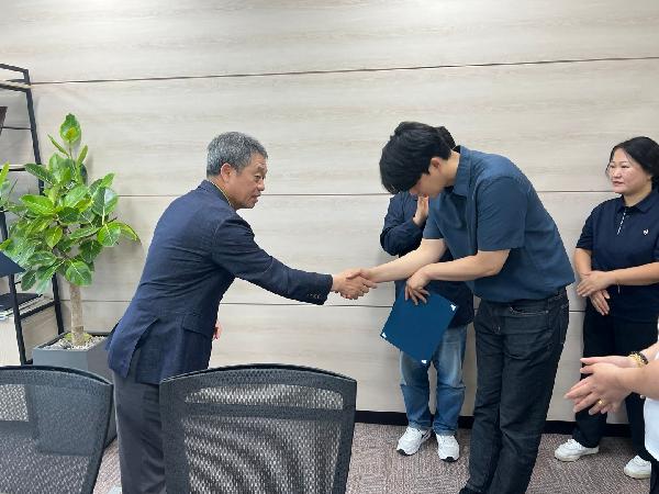 양천구시설관리공단, 신규 직원 6명 임용...“책임감과 사명감으로 공공서비스 향상 기대”.jpg