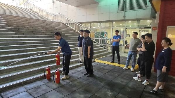 목동문화체육센터, 소방교육 및 재난재해예방 훈련 실시.jpg